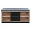 ACME Gamaliel Bench w/Storage in Oak & Espresso Finish AC00857