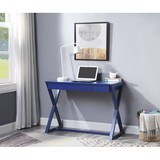 Acme Nalo Console Table in Twilight Blue Finish AC00919