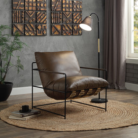 ACME Oralia Accent Chair, Saturn Top Grain Leather AC01166