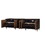 ACME DIYa Console Cabinet, Forged Bronze & Espresso Finish AC02503