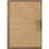 ACME Dodie Console Cabinet, Oak Sunburst Pattern & Taupe Champaign Finish AC02504