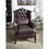 ACME Pino Accent Chair, Vintage Brown Top Grain Leather AC02994 AC02994