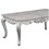 Melrose Traditional Style Coffee Table Made with wood in Silver Finish B009138496