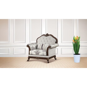 Gloria Traditional Style button tufted Chair B009139093