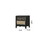 Selena Modern & Contemporary Nightstand Made with Wood in Black and Natural B009139127