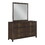 Kenzo Modern Style Mirror Made with Wood in Walnut B009139180