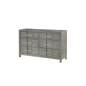 Kenzo Modern Style Dresser Made with Wood in Gray B009139192