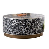 Luxe Coffee Table Navy B009139434