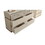 Delfano Modern Style 6- Drawer Dresser Made with Wood in Beige B009P155272