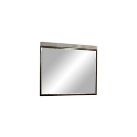 Dunhill Modern Style Mirror Made with Wood in Brown B009P155281