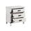 Loretta Modern Style 3-Drawer Night stand Made with Wood in Antique White B009P155306