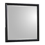 Houston Traditional Style Mirror Made with Wood in Walnut(THIS ITEM INCLUDES MIRROR ONLY) B009P345872