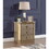 Medusa Queen 5PC Bedroom set Made with Wood in Gold B009S01077