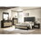 Selena Modern & Contemporary King 5PC Bedroom set Made with Wood in Black and Natural B009S01086