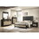 Selena Modern & Contemporary Queen 5PC Bedroom set Made with Wood in Black and Natural B009S01089