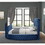 B009S01114 Blue+Wood+Box Spring Not Required+King+Wood