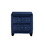 Maya Modern Style Crystal Tufted King 4PC Bed room set Made with wood in Blue B009S01115