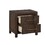 Kenzo Modern Style King 4PC Storage Bedroom Set Made with Wood, LED Headboard, Bluetooth Speakers & USB Ports - Walnut B009S01135