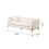 Contempo 3pc Living Room Set Made with Wood in Cream B009S01155