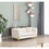 Contempo 3pc Living Room Set Made with Wood in Cream B009S01155