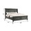 Jackson Modern Style Queen Bed Made with Wood & Rustic Gray Finish B009S01258