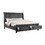 Jackson Modern Style Queen Bed Made with Wood & Rustic Gray Finish B009S01258