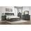 Jackson Modern Style Queen Bed Made with Wood & Rustic Gray Finish B009S01258