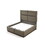 Dunhill Modern Style 4 pc Queen Bedroom Set Made with Wood in Brown B009S01310