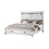 Loretta Modern Style 5 pc Queen Bedroom Set Made with Wood in Antique White B009S01323