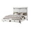 Loretta Modern Style 5 pc Queen Bedroom Set Made with Wood in Antique White B009S01323