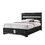 Matrix Traditional Style Full Size Storage Bed made with Wood in Black B009S01340