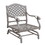 Cast Aluminum Club Motion Chair with Cushion, Set of 2 B010119310