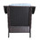Wicker Club Chair, Light Blue B01051428