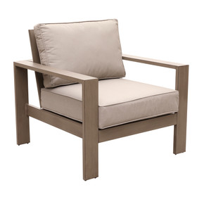 Club Chair, Wood Grained B01051431