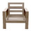 Club Chair, Wood Grained B01051431