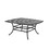 64" Square Dining Table, Dark Lava Bronze B01051459