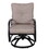Modern Dining Swivel Chair with Back and Seat Cushion, Set of 2 B01094664