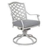 Modern Outdoor Dining Chairs, Set of 2, Basalt B010P157977