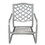 Outdoor Aluminum C Spring Chair, Set of 2, Basalt B010P157978