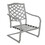 Outdoor Aluminum C Spring Chair, Set of 2, Basalt B010P157978