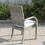 Balcones Outdoor Wicker Dining Chairs with Cushions, Set of 8, Gray/Aqua B010P164313