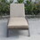 Colorado Outdoor Patio Furniture - 2x Brown Aluminum Adjustable Poolside Chaise Lounge Chair with Chocolate Cushions B010P164328