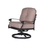 Club Swivel Chairs with Cushion, Quality Outdoor Patio Furniture B010P194697