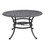 Round 4 - Person 49" Long Aluminum Dining Set with Sunbrella Cushions B010S00098