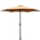 8.8 feet Outdoor Aluminum Patio Umbrella, Patio Umbrella, Market Umbrella with 42 Pound Square Resin Umbrella Base, Push Button Tilt and Crank lift, Taupe B010S00232