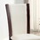 Style Comfort Contemporary 2pcs Counter Height Chairs Dark Cherry and White Leatherette Cushion Seat Kitchen Dining Room Furniture B011115670