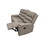 Light Brown Color Burlap Fabric Recliner Motion Sofa 1pc Plush Couch Manual Motion Sofa Living Room Furniture B011133848