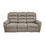 Light Brown Color Burlap Fabric Recliner Motion Sofa 1pc Plush Couch Manual Motion Sofa Living Room Furniture B011133848