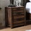 B011135934 Rustic+Solid Wood+Brown+2 Drawers+Bedroom