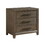 Dark Walnut Finish Nightstand of 3 Drawers Classic Design Bedroom Furniture 1pc B011140393